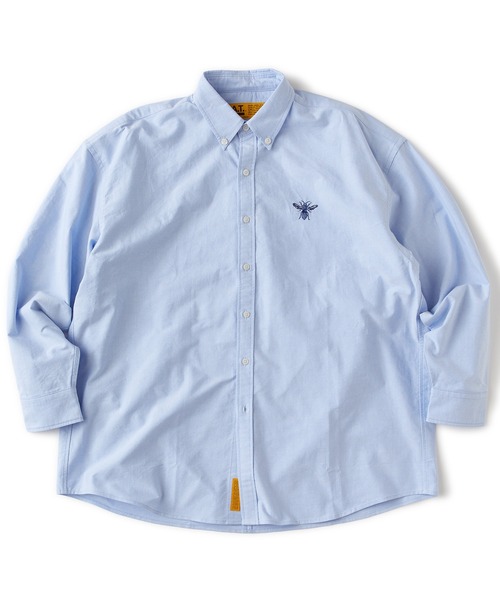 FAT（エフエイティー）の「BeeDee（シャツ/ブラウス・メンズ・ブルー/ホワイト・SKINNY(L)/TITCH(M)/JUMBO(XXL)/FAT(XL)）」の2枚目の写真