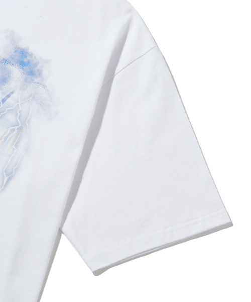 PHYPS MOTORCYCLE（フィップスモーターサイクル）の「Lighting Hunter Cub Short Sleeve White（Tシャツ/カットソー・レディース・その他・SMALL/MEDIUM/LARGE/X-LARGE）」の5枚目の写真