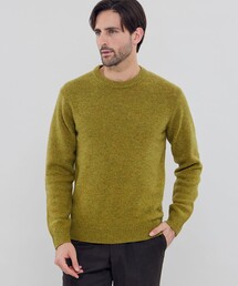 マッキントッシュ ロンドン ニット カシミヤ セーター 38 黄色 イエロー マッキントッシュ ロンドン MACKINTOSH LONDON ファインカシミヤ