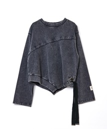 AULA AILA（アウラアイラ）の「【AVIREX】アシンメトリープルオーバー（スウェット）」