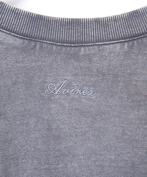 AULA AILA（アウラアイラ）の「【AVIREX】アシンメトリープルオーバー（スウェット・レディース・ライトグレー/ピンク/チャコールグレー・0）」の16枚目の写真