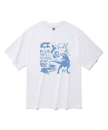 20番手イマジン半袖Tシャツホワイト
