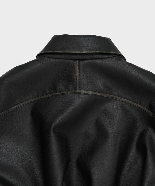 BALLOON LEATHER ZIP UP JACKET（ブルゾン）｜CONZ（コンズ）の