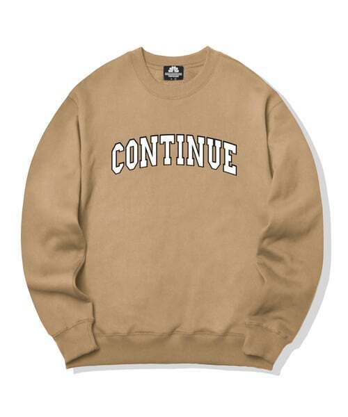 TRIPSHION(トリップション)の「CONTINUE LOGO クルーネック - ベージュ(スウェット・メンズ・その他・LARGE/MEDIUM/X-LARGE)」の1枚目の写真