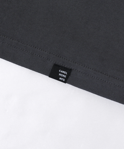 CAMEL WORK(キャメルワーク)の「オリジナル伊豆半袖Tシャツ(チャコール)(Tシャツ/カットソー・メンズ・その他・MEDIUM/LARGE/X-LARGE)」の7枚目の写真