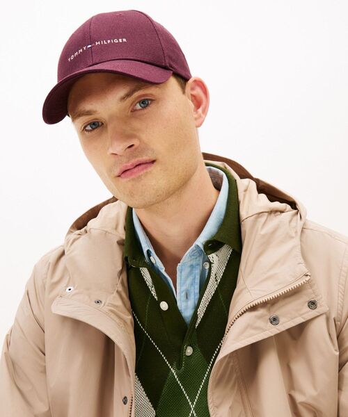 TOMMY HILFIGER（トミーヒルフィガー）の「ファンデーション6パネルキャップ（キャップ・メンズ・マルチ/ブラック・FREE）」の8枚目の写真