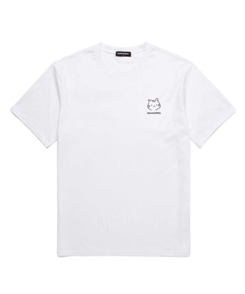 VANNWORKS(バンワークス)の「ヤオンイオーバーサイズ半袖Tシャツ (VNDTS214) ホワイト(Tシャツ/カットソー・レディース・その他・LARGE/MEDIUM/SMALL/X-LARGE/XX-LARGE)」の1枚目の写真