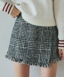 Rosy luce（ロージールーチェ）の「CHECK TWEED SHORT PANTS（チェックツイードショートパンツ）（その他パンツ）」