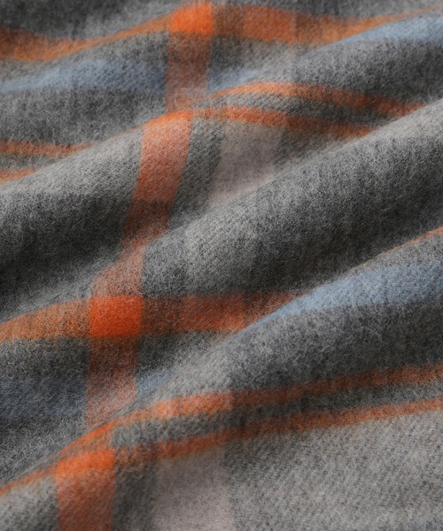 TWEED MILL（ツイードミル）の「【TWEEDMILL（ツイードミル）】Knee Rug（大判ストール）（ストール/ショール・レディース・レッド系その他/ターコイズブルー/グレー系その他/カーキ・FREE）」の15枚目の写真