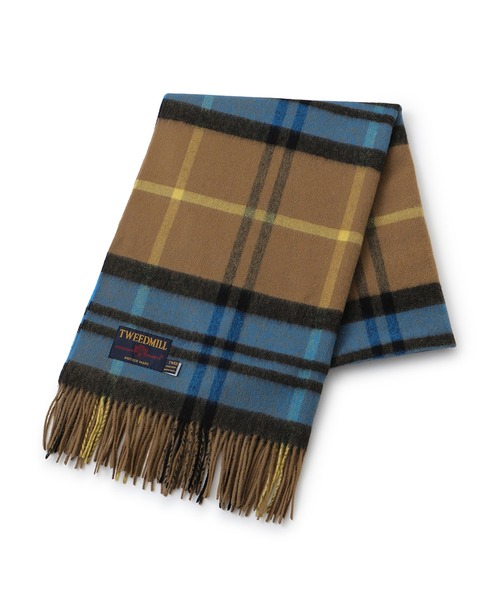 TWEED MILL（ツイードミル）の「【TWEEDMILL（ツイードミル）】Knee Rug（大判ストール）（ストール/ショール・レディース・レッド系その他/ターコイズブルー/グレー系その他/カーキ・FREE）」の16枚目の写真