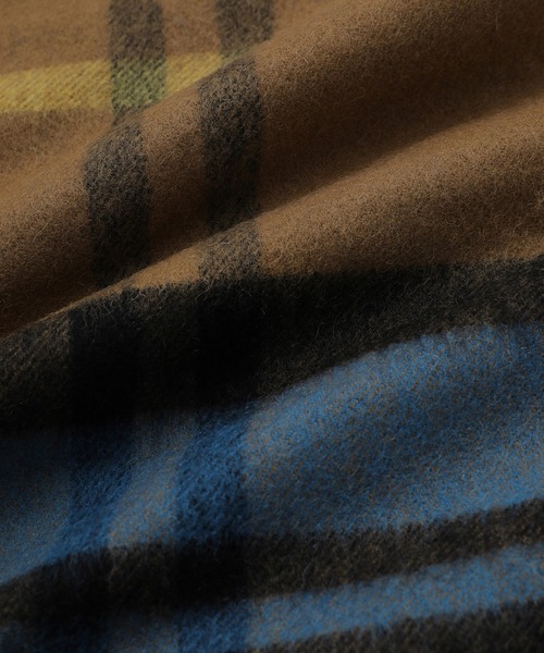 TWEED MILL（ツイードミル）の「【TWEEDMILL（ツイードミル）】Knee Rug（大判ストール）（ストール/ショール・レディース・レッド系その他/ターコイズブルー/グレー系その他/カーキ・FREE）」の17枚目の写真