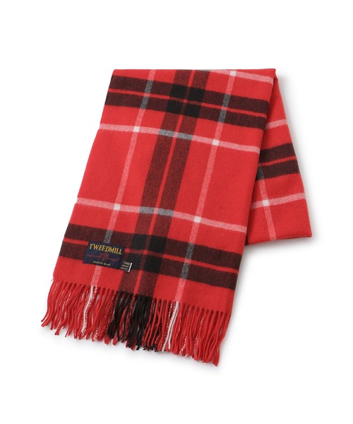 TWEEDMILL（ツイードミル）】Knee Rug（大判ストール）（ストール