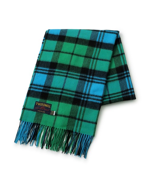 TWEED MILL（ツイードミル）の「【TWEEDMILL（ツイードミル）】Knee Rug（大判ストール）（ストール/ショール・レディース・レッド系その他/ターコイズブルー/グレー系その他/カーキ・FREE）」の20枚目の写真