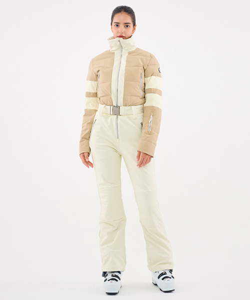 DOLL OUTERWEAR(ドラ アウターウェア)の「2526 パルス スキー ジャンプスーツ ベージュ(つなぎ/オールインワン・レディース・その他・SMALL/MEDIUM/LARGE)」の2枚目の写真