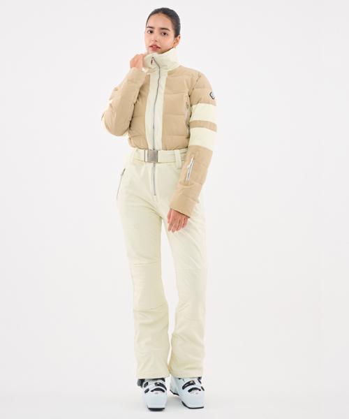 DOLL OUTERWEAR(ドラ アウターウェア)の「2526 パルス スキー ジャンプスーツ ベージュ(つなぎ/オールインワン・レディース・その他・SMALL/MEDIUM/LARGE)」の3枚目の写真