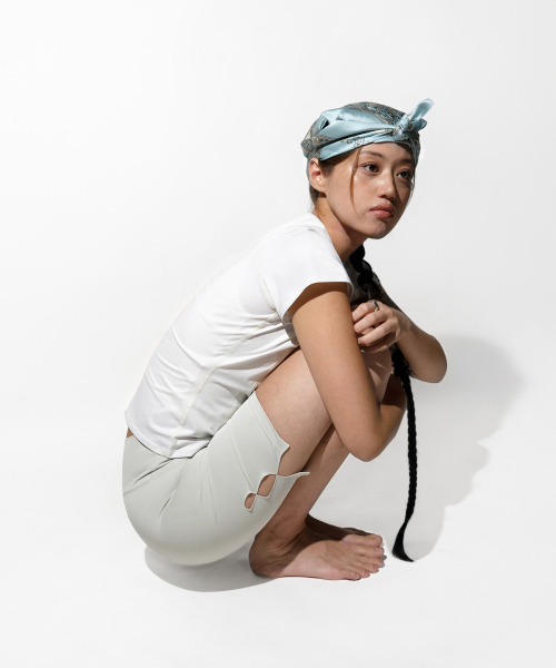 WHILE(ワイル)の「UV遮断 機能性クールTシャツウーマン(WHITE)(Tシャツ/カットソー・レディース・その他・SMALL/MEDIUM)」の5枚目の写真