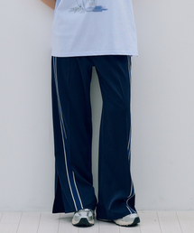 METAPHER（メタファ）の「MET スリットワイドスラックス ネイビー（スラックス）」