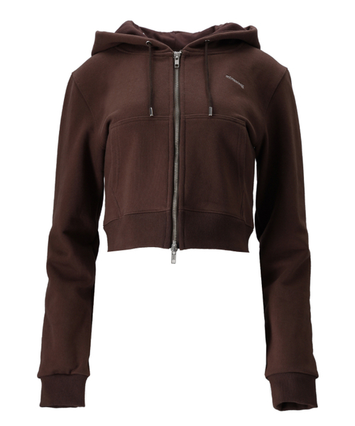 MINA SONG(ミナソン)の「BASIC ZIP UP HOODIE - ESPRESSO(パーカー・レディース・その他・FREE)」の1枚目の写真