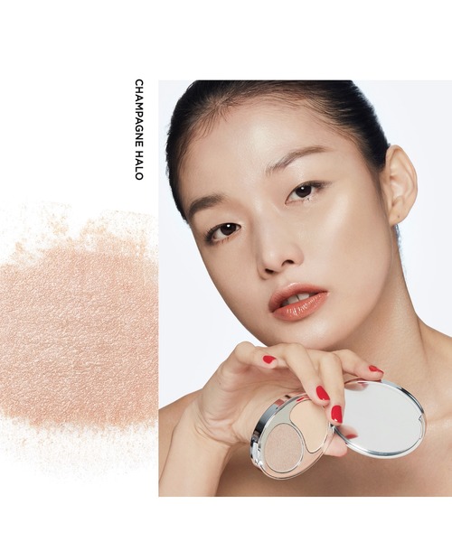 TIRTIR（ティルティル）の「PRISM HIGHLIGHTER DUO（ハイライト/シェーディング・レディース・02 ROSEGOLD SOLAR/03 PURPLE METEOR/01 CHAMPAGNE HALO・FREE）」の7枚目の写真