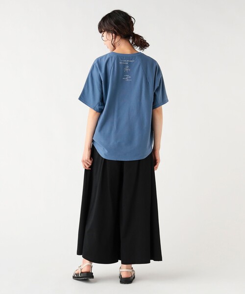 BEAMS HEART(ビームスハート)の「【8/13値下げ】シンプル 刺繍 Tシャツ(Tシャツ/カットソー・レディース・グリーン系その他/ブルー系その他/オフホワイト/チャコールグレー・FREE)」の14枚目の写真