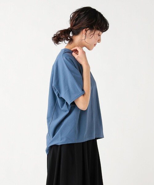 BEAMS HEART(ビームスハート)の「【8/13値下げ】シンプル 刺繍 Tシャツ(Tシャツ/カットソー・レディース・グリーン系その他/ブルー系その他/オフホワイト/チャコールグレー・FREE)」の15枚目の写真