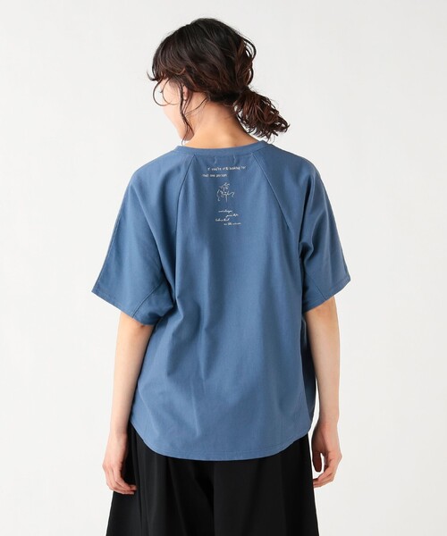 BEAMS HEART(ビームスハート)の「【8/13値下げ】シンプル 刺繍 Tシャツ(Tシャツ/カットソー・レディース・グリーン系その他/ブルー系その他/オフホワイト/チャコールグレー・FREE)」の16枚目の写真