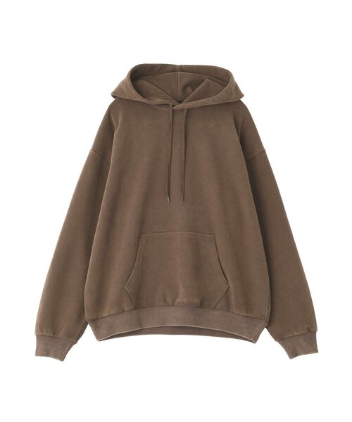 CRAFT STANDARD BOUTIQUE（クラフトスタンダードブティック）の「スノーウォッシュボンディング裏毛バックロゴパーカー（スウェット・メンズ・ブラック/グレイッシュベージュ/ブラウン・M/L/XL）」の12枚目の写真