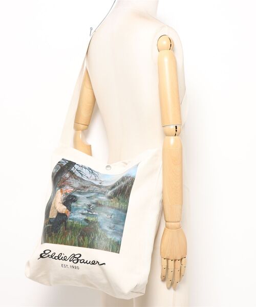 Eddie Bauer（エディーバウアー）の「ラブラドール モチーフ トートバッグ（トートバッグ・メンズ・アイボリー・F）」の10枚目の写真