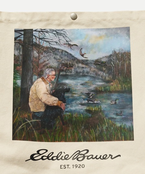Eddie Bauer（エディーバウアー）の「ラブラドール モチーフ トートバッグ（トートバッグ・メンズ・アイボリー・F）」の8枚目の写真