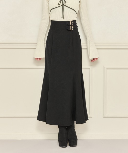 ダブルベルトマーメイドスカート（スカート）｜apres jour（アプレ