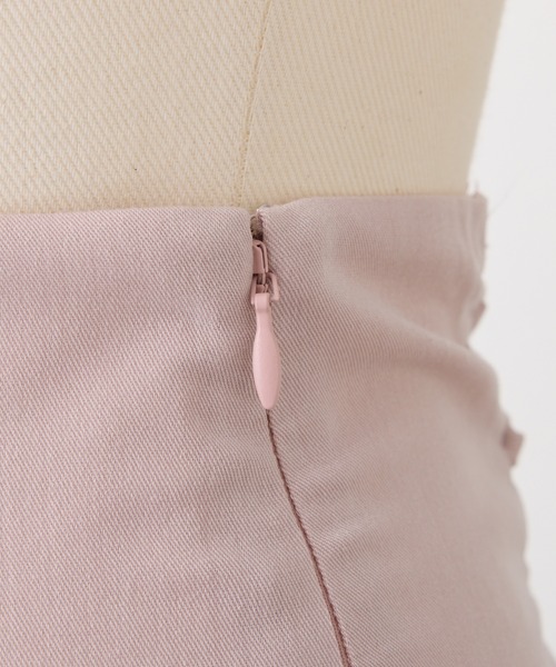 Seemi. byNICECLAUP（ シーミーバイナイスクラップ）の「【Seemi.】ティアードロングスカート（スカート・レディース・ピンク/ミント/アイボリー・FREE）」の5枚目の写真