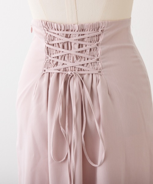 Seemi. byNICECLAUP（ シーミーバイナイスクラップ）の「【Seemi.】ティアードロングスカート（スカート・レディース・ピンク/ミント/アイボリー・FREE）」の9枚目の写真