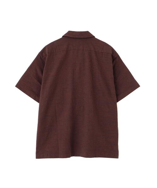schott(ショット)の「Schott/ショット/MIX SHARK COLLAR SS SHIRT/ミックス シャークカラー 半袖シャツ(シャツ/ブラウス・メンズ・ブラック/ブラウン・2XL/XL/L/M)」の14枚目の写真
