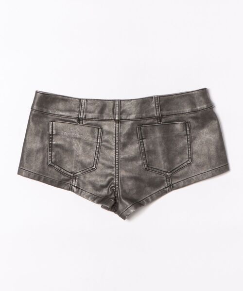 Jaded London(ジェイデッドロンドン)の「PU MILITARY HOTPANTS(その他パンツ・レディース・ブラック・25/26)」の7枚目の写真