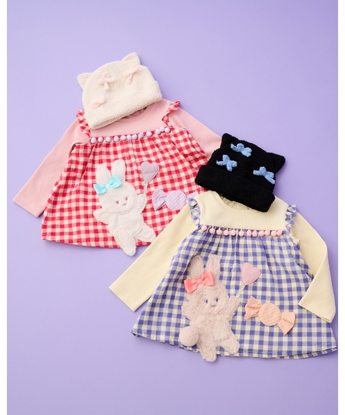 セール】キャンディうさぎチュニック（チュニック）｜baby cheer