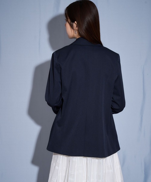 NOELA（ノエラ）の「ダブルブレストジャケット（テーラードジャケット・レディース・ネイビー/ベージュ・S/M）」の17枚目の写真
