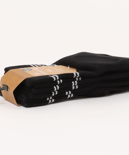 STANCE（スタンス）の「【STANCE/スタンス】VITAL QUARTER 3 PACK / ギフトにも最適！  3Pパックソックス（3足組）（ソックス/靴下・メンズ・ブラック・LARGE）」の4枚目の写真