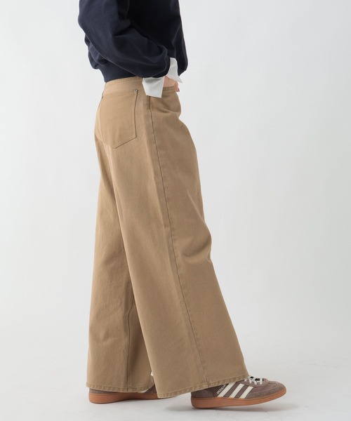 GEORGE'S(ジョージズ)の「リメイク風ワイドデニム(デニムパンツ・レディース・ベージュ/ブルー・SMALL/MEDIUM)」の10枚目の写真