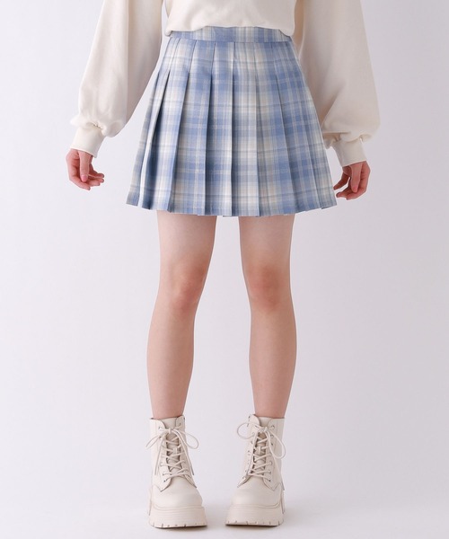 repipi armario(レピピ アルマリオ)の「ハイウエストプリーツスカート(スカート・キッズ・チャコールグレー/ブルー/ブラック・SMALL/MEDIUM/LARGE)」の21枚目の写真