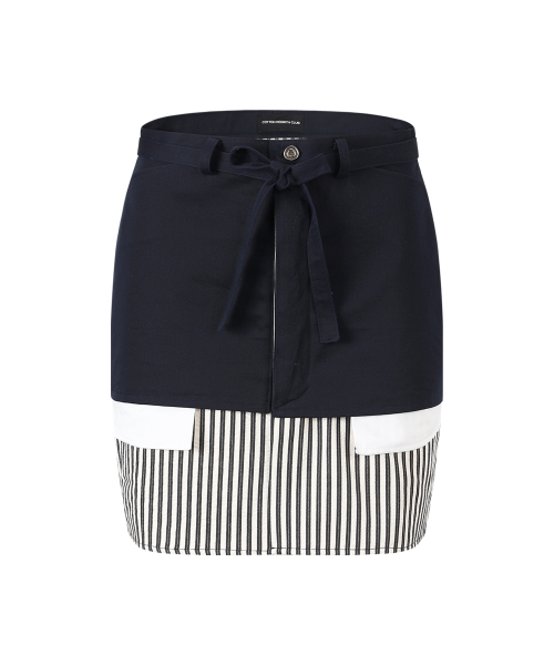 COTTONREBIRTHCLUB(コットンリバースクラブ)の「ストライプカラースカート(ネイビー)(スカート・レディース・その他・SMALL/MEDIUM)」の4枚目の写真
