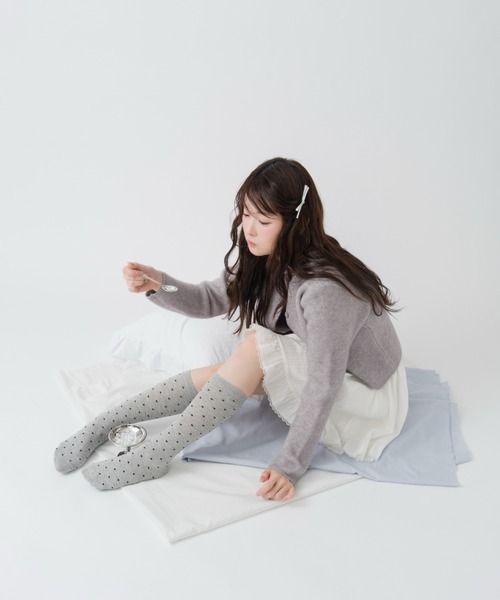 mellowneon(メロウネオン)の「コットンレースチュチュシルエットワンピース(ワンピース・レディース・ホワイト・FREE)」の19枚目の写真