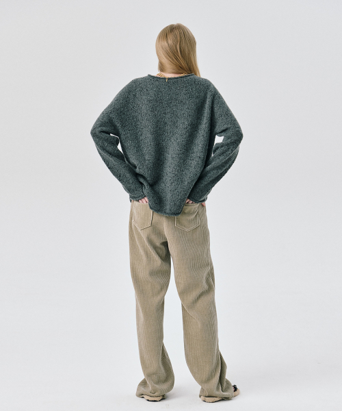 WNDERKAMMER(ブンダーカンマー)の「コーデュロイストレートパンツ_カーキ(その他パンツ・レディース・その他・S/M/XS)」の5枚目の写真