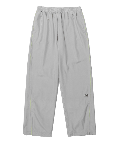 NICE GHOST CLUB(ナイスゴーストクラブ)の「3STAR PIPING TRACK PANTS_GREY(NG2DSUPA10A)(スウェットパンツ・レディース・グレー・L/M)」の1枚目の写真