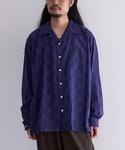 未使用美品 COTTON PAN グリコ レーヨン 半袖シャツ 23SS cotton pan（コットンパン）の「COTTON PAN/コットンパン グリコ 半袖