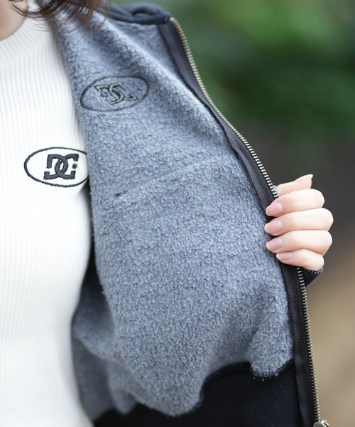 DC(ディーシー)の「DC/ディーシー 26 WS HIDDEN SHORT ZH LZH261309(パーカー・レディース・ライトブルー/スミクロ/ライトピンク・M)」の12枚目の写真