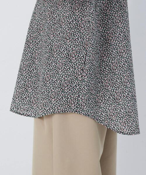 conges payes ADIEU TRISTESSE(コンジェ ペイエ アデュートリステス)の「フラワープリントポケット付きシャツ(シャツ/ブラウス・レディース・ブラック系その他・38)」の14枚目の写真