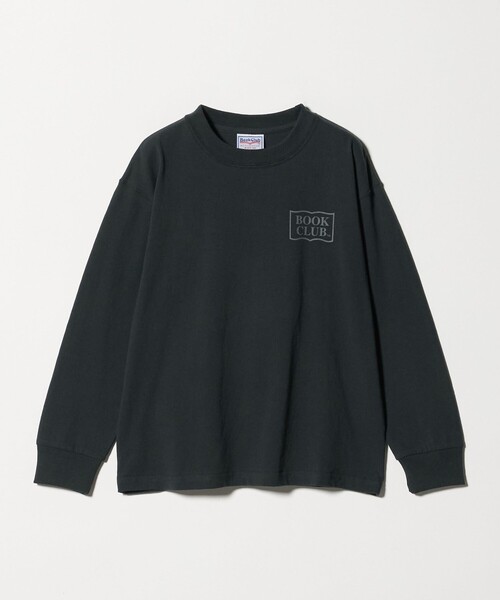 green label relaxing（グリーンレーベルリラクシング）の「【別注】＜BOOK CLUB＞ロゴ ロングスリーブTシャツ / キッズ  140cm-150cm（Tシャツ/カットソー・キッズ・ホワイト/ダークグレー/ライトグレー・150cm/140cm）」の15枚目の写真