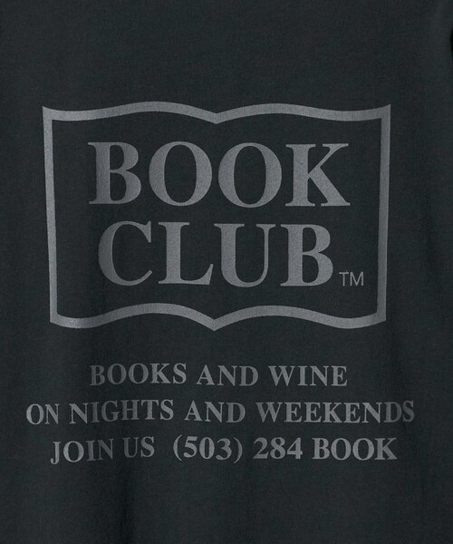 green label relaxing（グリーンレーベルリラクシング）の「【別注】＜BOOK CLUB＞ロゴ ロングスリーブTシャツ / キッズ  140cm-150cm（Tシャツ/カットソー・キッズ・ホワイト/ダークグレー/ライトグレー・150cm/140cm）」の18枚目の写真