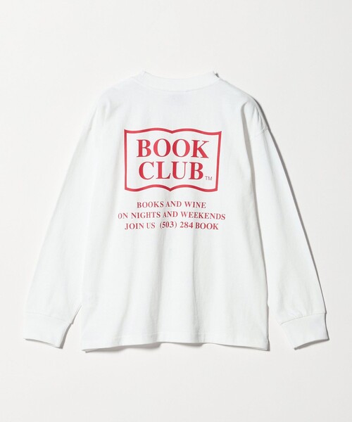 green label relaxing（グリーンレーベルリラクシング）の「【別注】＜BOOK CLUB＞ロゴ ロングスリーブTシャツ / キッズ  140cm-150cm（Tシャツ/カットソー・キッズ・ホワイト/ダークグレー/ライトグレー・150cm/140cm）」の20枚目の写真