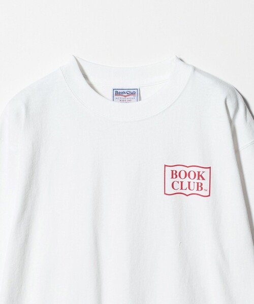 green label relaxing（グリーンレーベルリラクシング）の「【別注】＜BOOK CLUB＞ロゴ ロングスリーブTシャツ / キッズ  140cm-150cm（Tシャツ/カットソー・キッズ・ホワイト/ダークグレー/ライトグレー・150cm/140cm）」の21枚目の写真